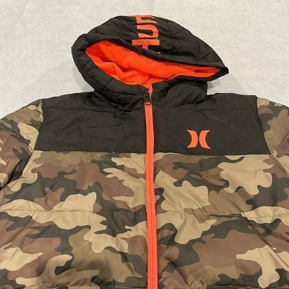 Kids, Hurley, camo jacket XL